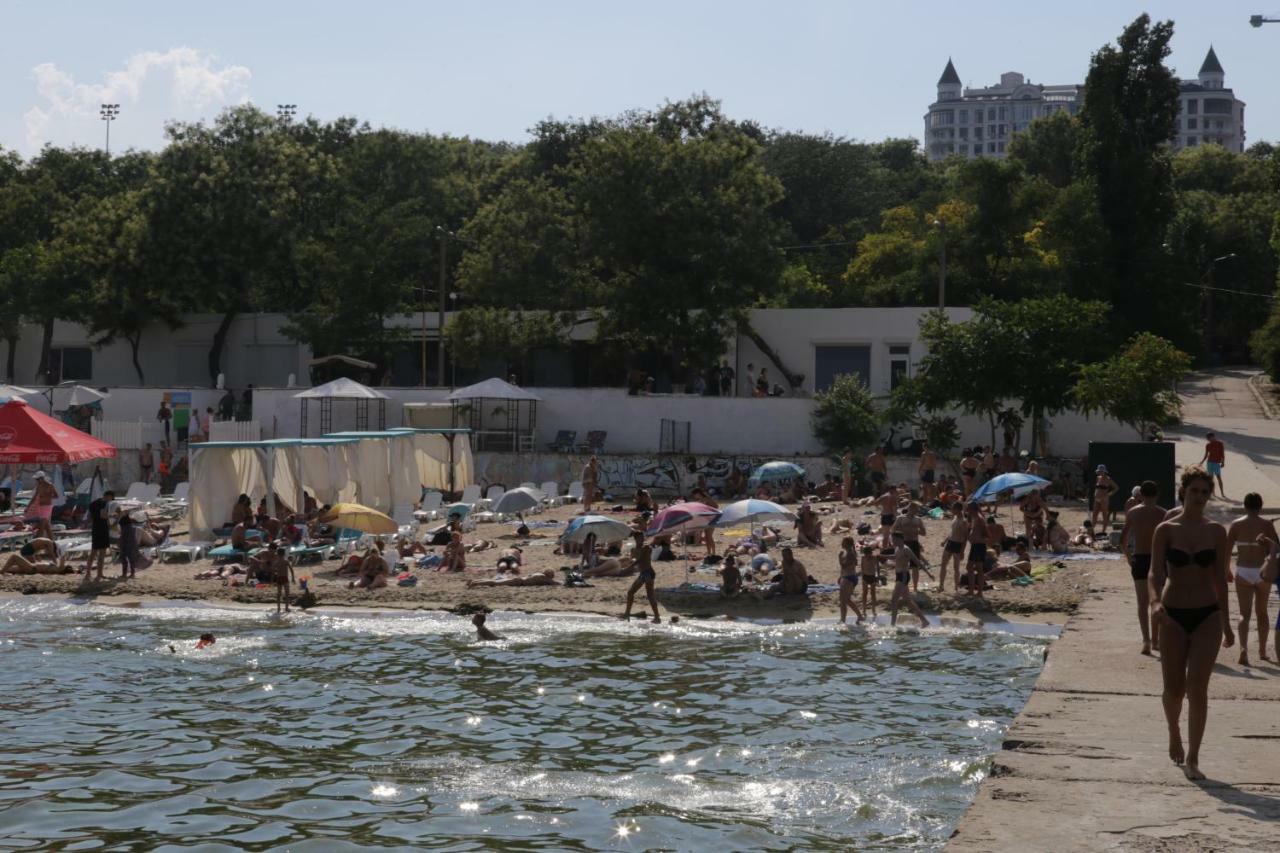 Номер С Видом На Море В Отраде 오데사 외부 사진